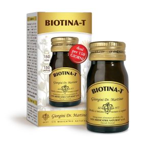 Biotina-T 150 pastiglie Vitamina B8 o Vitamina H dr. Giorgini