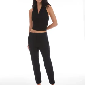Pennyblack Pantaloni slim in raso di cotone MILLY