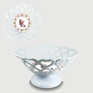Centrotavola Santa Claus In Melamina Ø 30 Cm – H 9 Cm