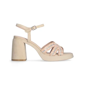 Liu jo Sandali zeppa in pelle ecosostenibile SA5099TX480S3718