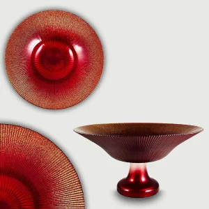 Bowl Con Piede Radiant In Vetro Ø 30 Cm