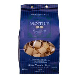 Pasta di Gragnano – Pastificio Gentile – Mezze Maniche Rigate 500 grammi