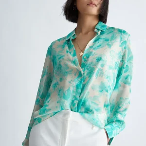 Liujo Camicia floreale ecosostenibile CA3382T2514Q9345