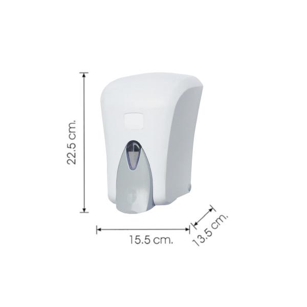 Dispenser sapone mani a riempimento Euro - immagine 2