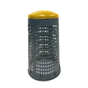 Mobil Cestone nettezza coperchio giallo