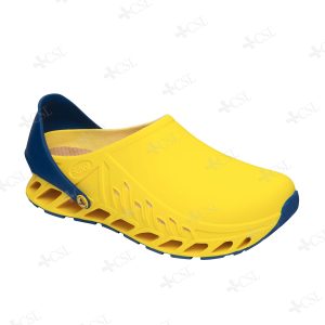 Zoccolo Scholl Evoflex giallo – blu navy