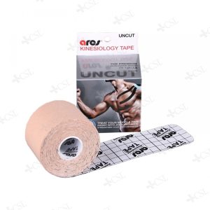 Cerotto Kinesio Tape elastico ARES colore Beige – cm 5 x 5  m