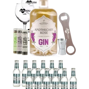 Old Curiosity Apothecary Rose Secret Garden Gin – Perfect Serve