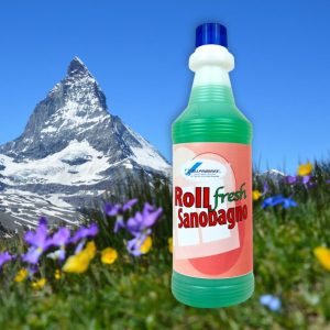 Roll Sanobagno Fresh detergente anticalcare verde 1lt