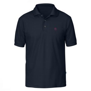 Fjallraven Polo Crowley Piqué Shirt Blu