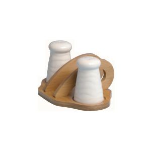 Sale e Pepe su Base in Bamboo