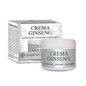 Crema al Ginseng viso tonificante antirughe 50ml e 100ml