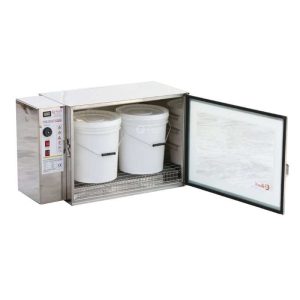 Fondimiele ad aria calda, 1+1 Kw, 220V, 2 secchi da 25kg o 40 vasi da kg