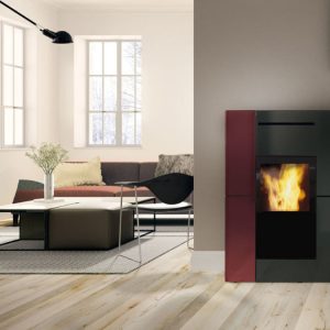 TERMOSTUFA A PELLET BLADE H CERAMICA 18KW